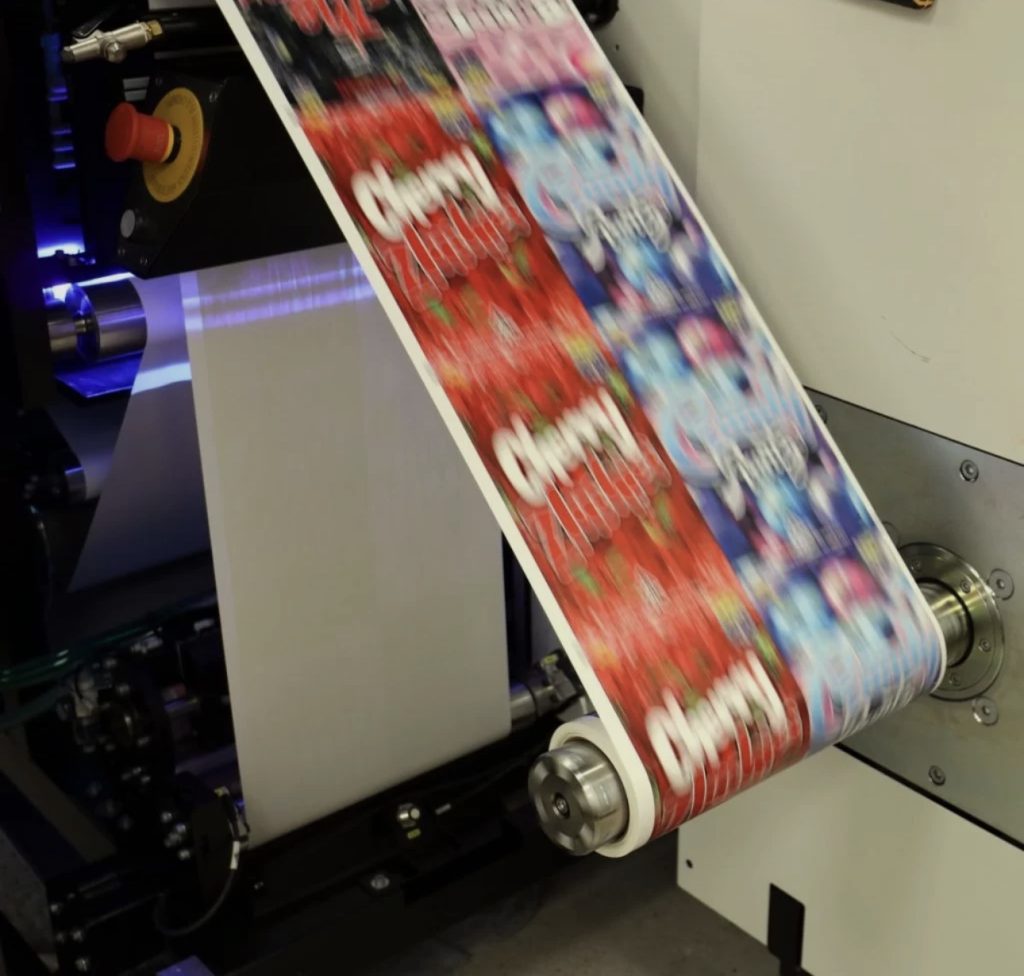 Printing colorful label sheets